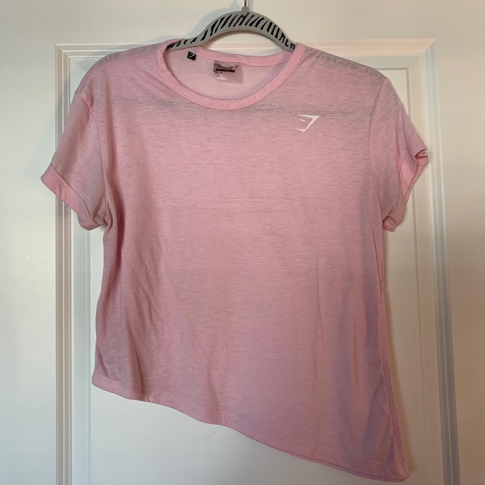 Gymshark soft side tie crop